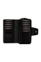 Zoozie Bags Cartera Lobby - Black, Cartera de Piel para Mujer, Elegante y Funcional con Cremallera, Color Negro